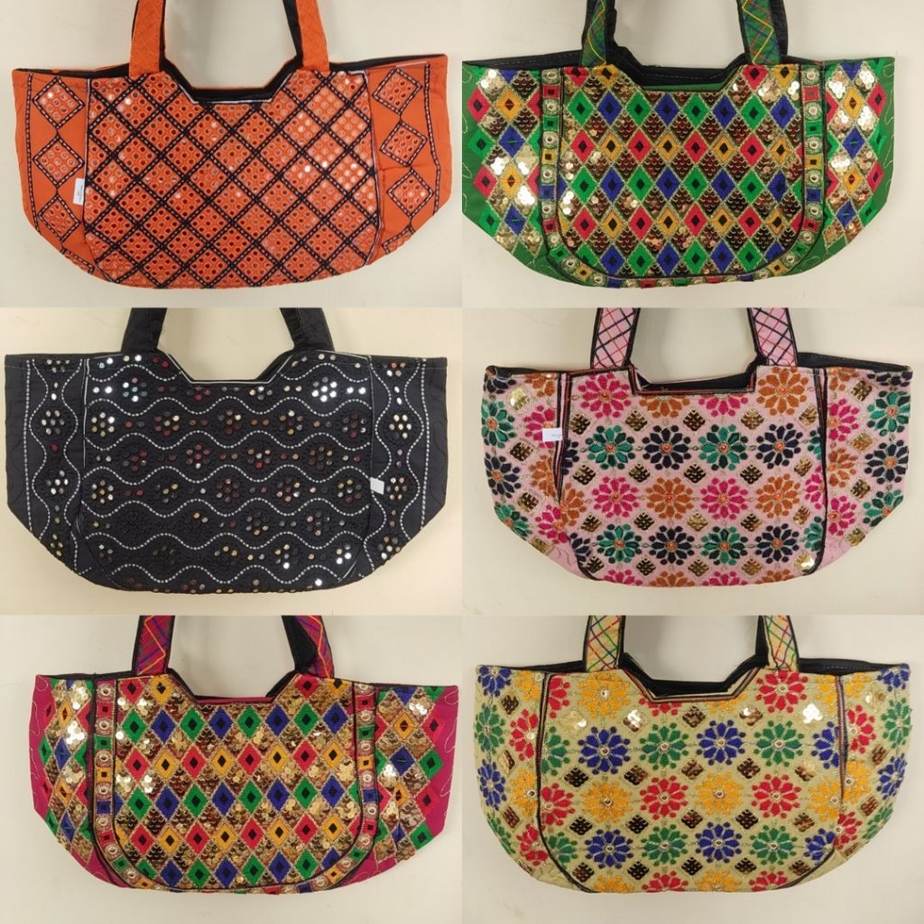 TAS PAKISTAN BESAR CANVAS MOTIF BERKUALITAS