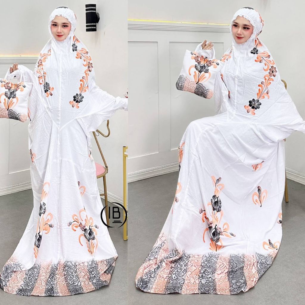 MUKENA LAJUR LUKIS DEWASA - MUKENA BATIK LAJUR LUKIS - BATIK MOTIF TERBARU