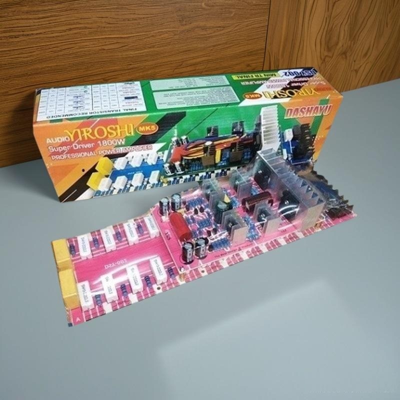 Kit Super Driver Audio Mk5 1800Watt Power Amplifier Profesional 1800W Yiroshi DSY 002 CT-45V Tanpa T