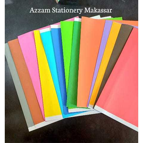 

Sampul buku jadi Kertas marmer Potongan A5 Ukuran Buku quwarto Pak isi 10 lembar arna campur)