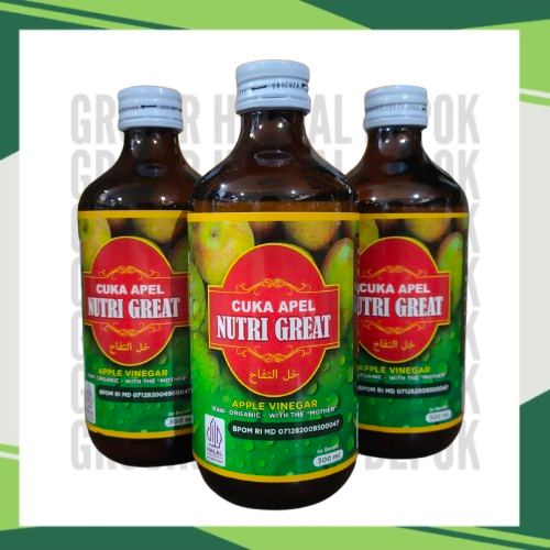 

Cuka Apel Nutri Great 300ml – Turunkan Berat Badan & Sehatkan Pencernaan