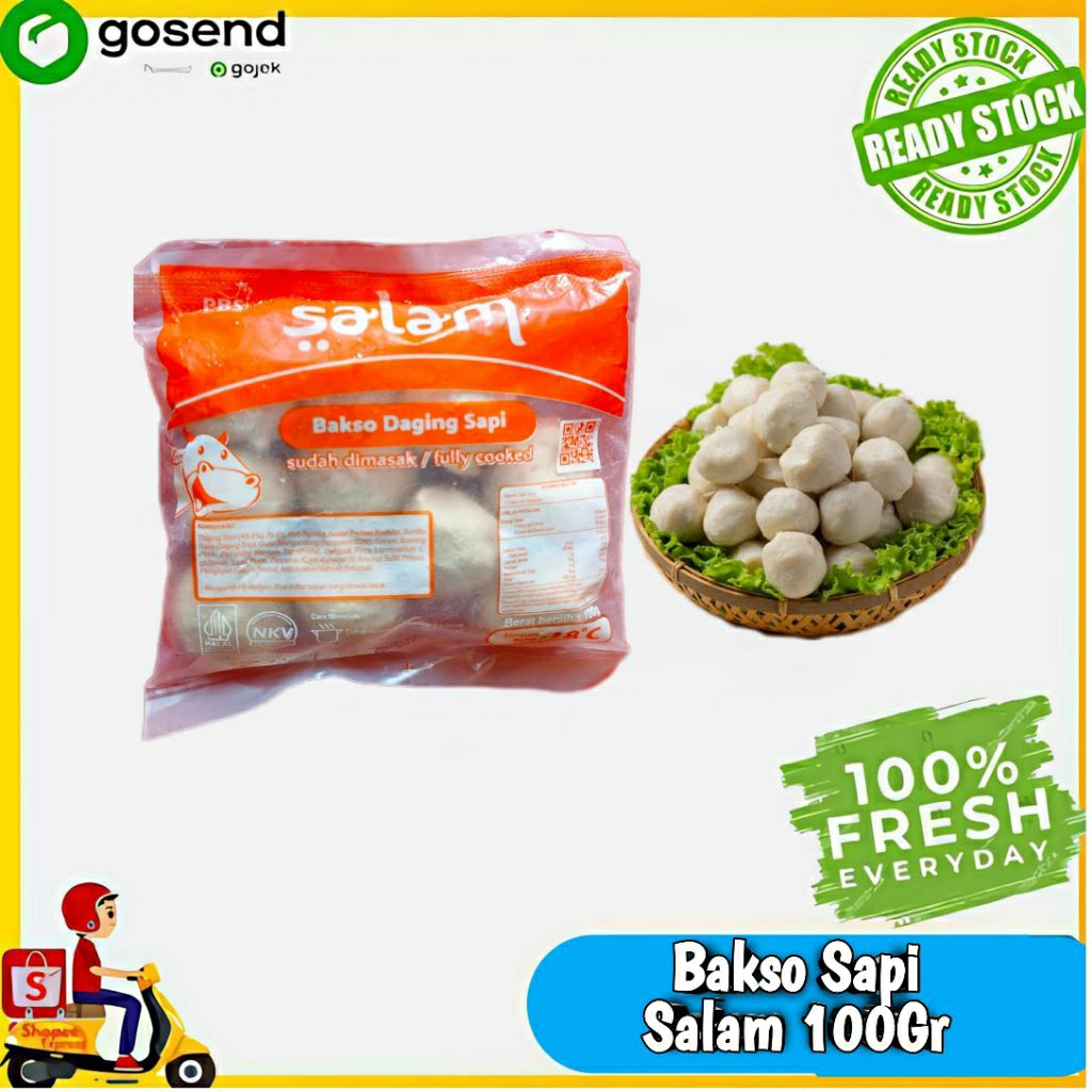 

Bakso kecil Sapi Salam 100gr