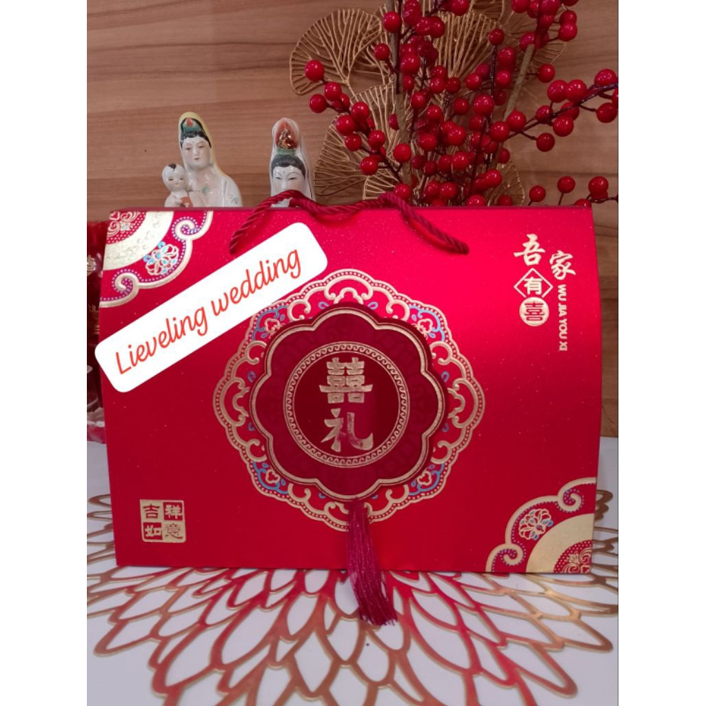

Lieveling Paperbag Souvenir Handuk Teapai/ Phangteh/ Sangjit
