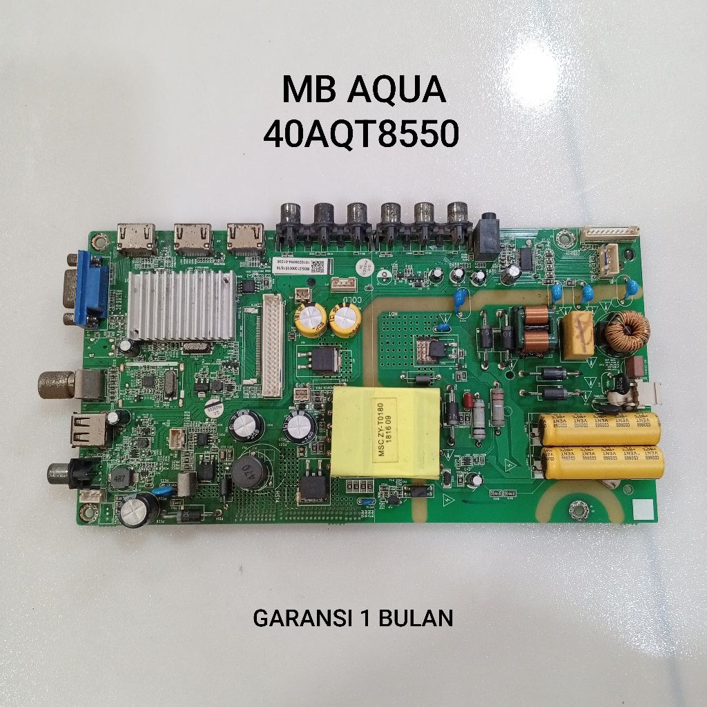 MAINBOARD TV AQUA 40AQT8550 - MB - MAINBOARD - MESIN TV AQUA