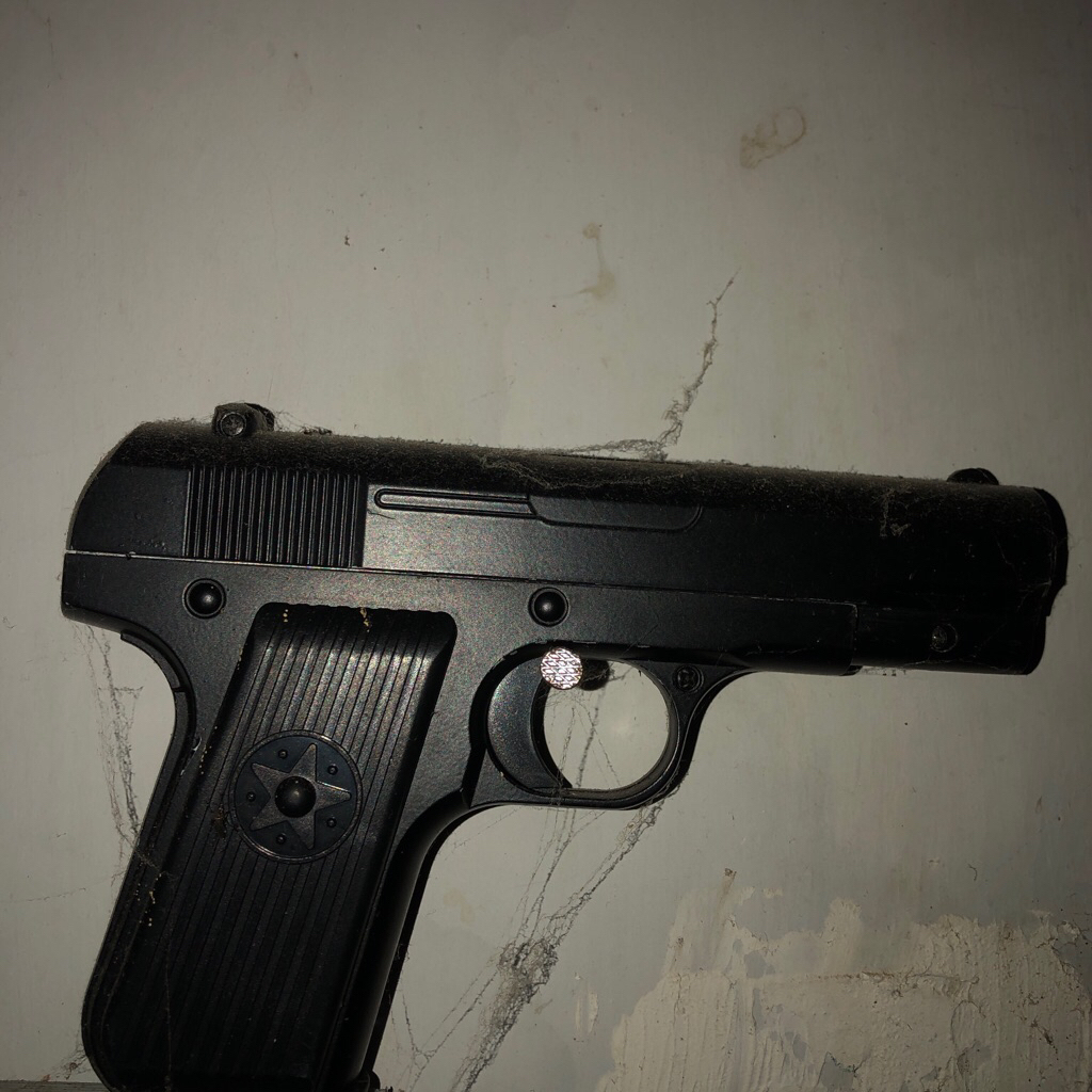 mainan tokarev tt33 bekas gel 7mm