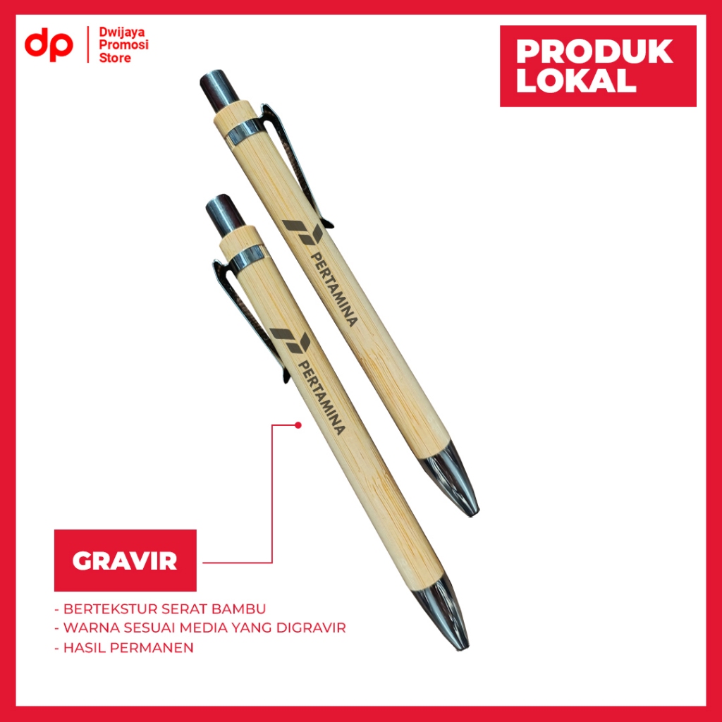 

Custom Nama Pulpen Kayu Klasik Dari Bahan Kayu Halus dengan Opsi Gravir Nama dan Logo Perusahaan