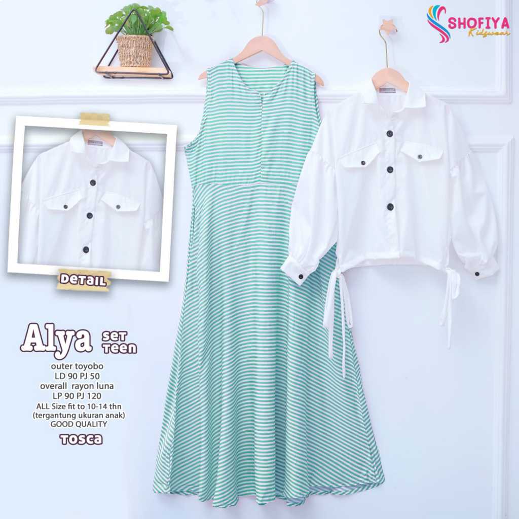Alya Set Teen / Original Alya / Original Shofiya / Original Shofiya Kids