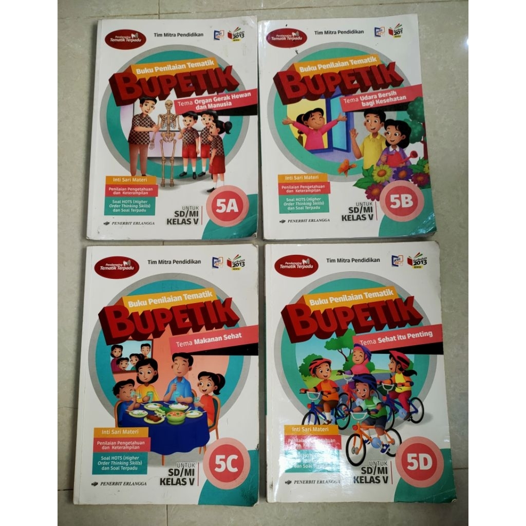 Bupetik Kelas 5 SD , 5a-5i