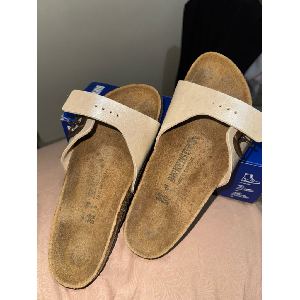 Birkenstock Madrid BS/ Graceful Pearl White/ 39