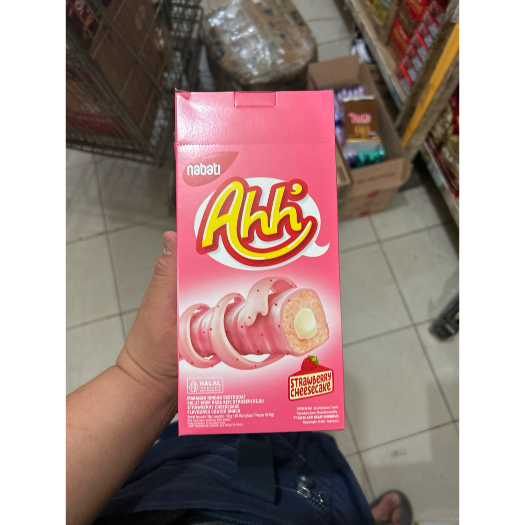 

NABATI AHH strawberry cheesecake 90gr
