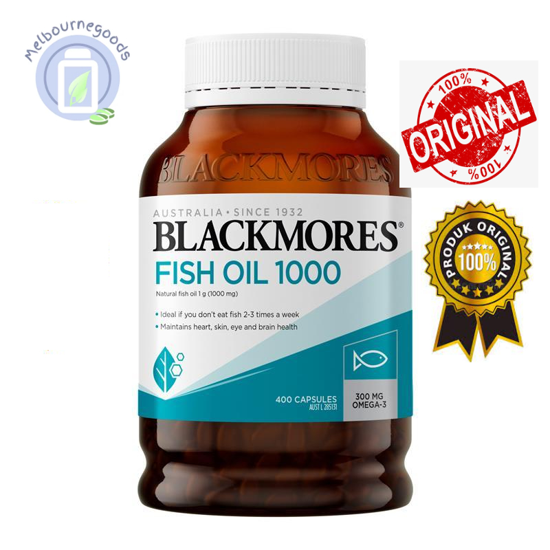 Blackmores Fish Oil 1000 Mg - 400 Capsules