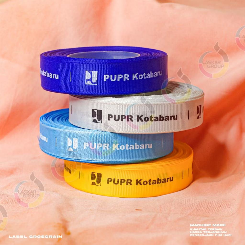 

Label pita grosgrain+label baju+pita warna