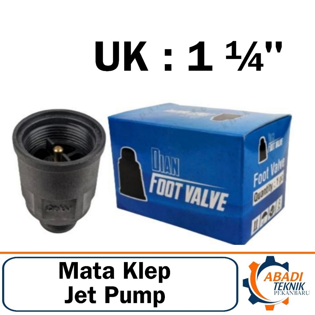 DIAN Foot Klep Tusen Mata Jet Pump 1 1/4" Universal Ukuran 1 1/4 Inch