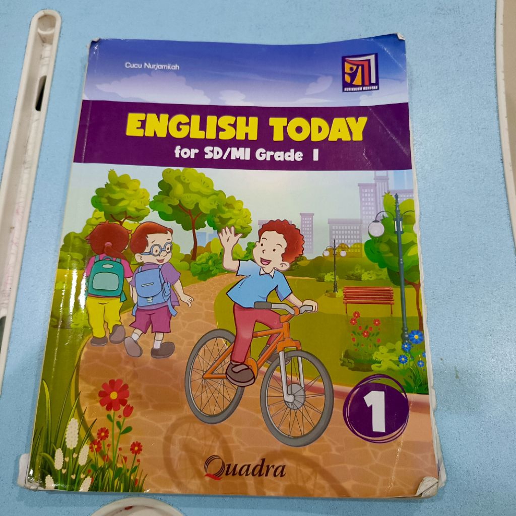 Buku English Today 1 SD/MI Quadra