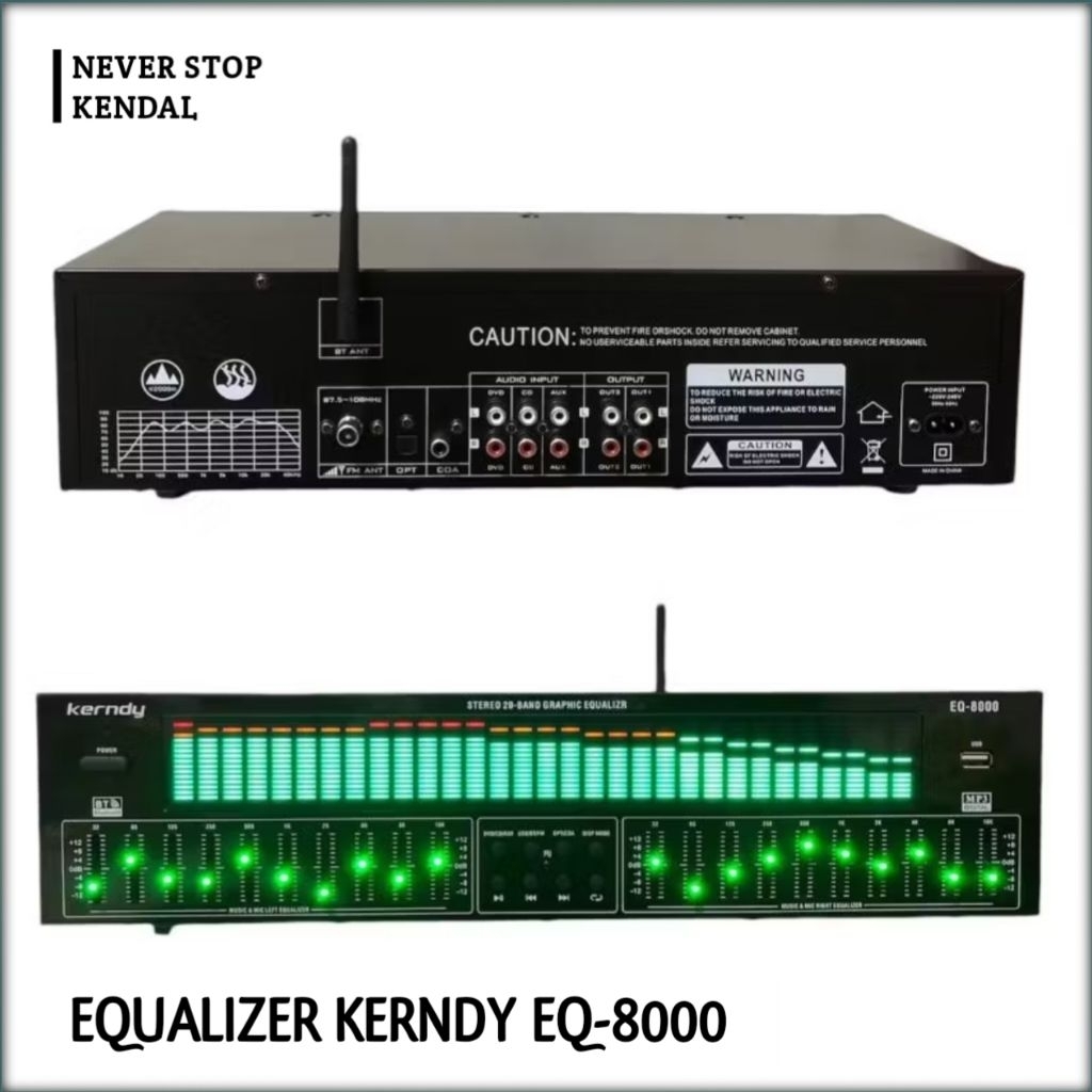 EQUALIZER DIGITAL KERNDY EQ-8000
