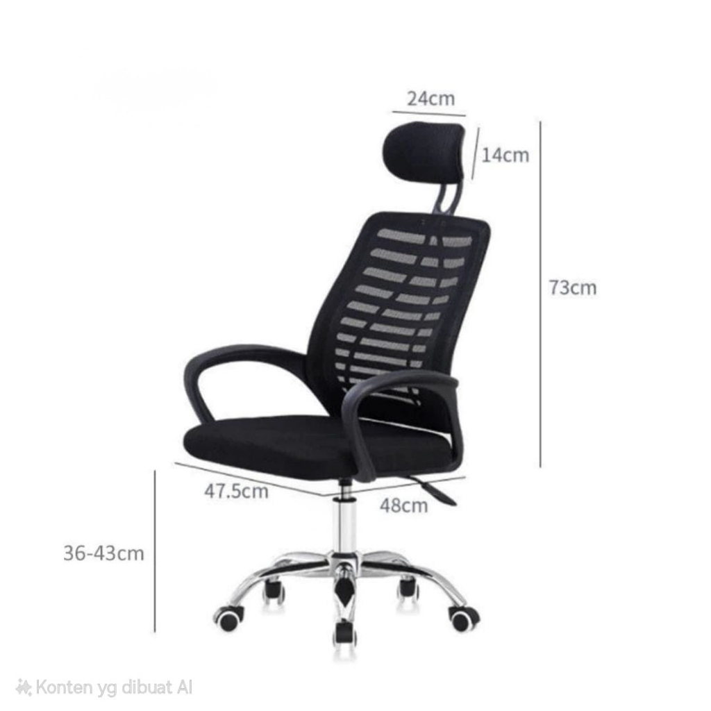 Kursi Kantor / Kursi Kerja / Kursi Direktur Tipe D802