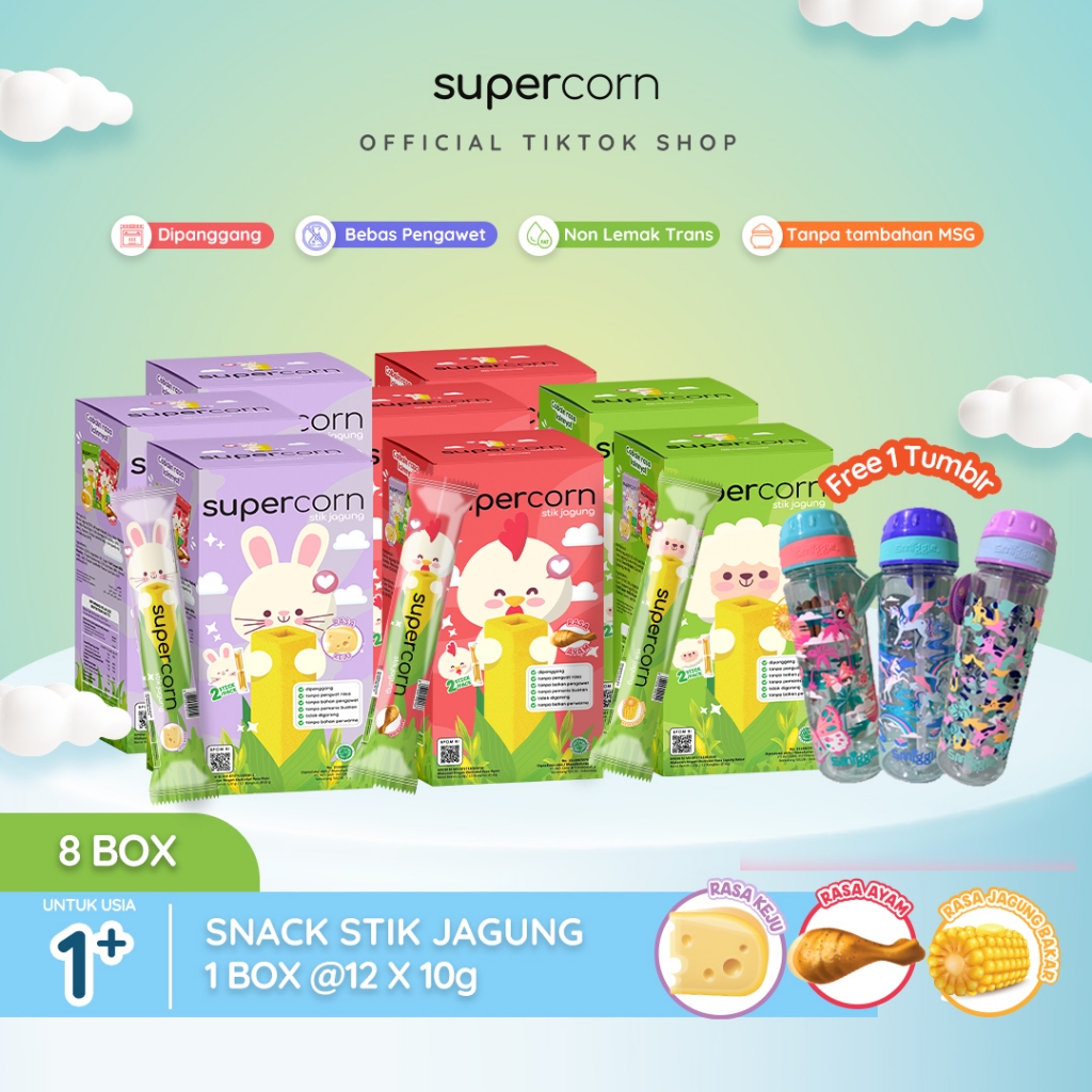 

Paket bundling 8 box free botol mewah