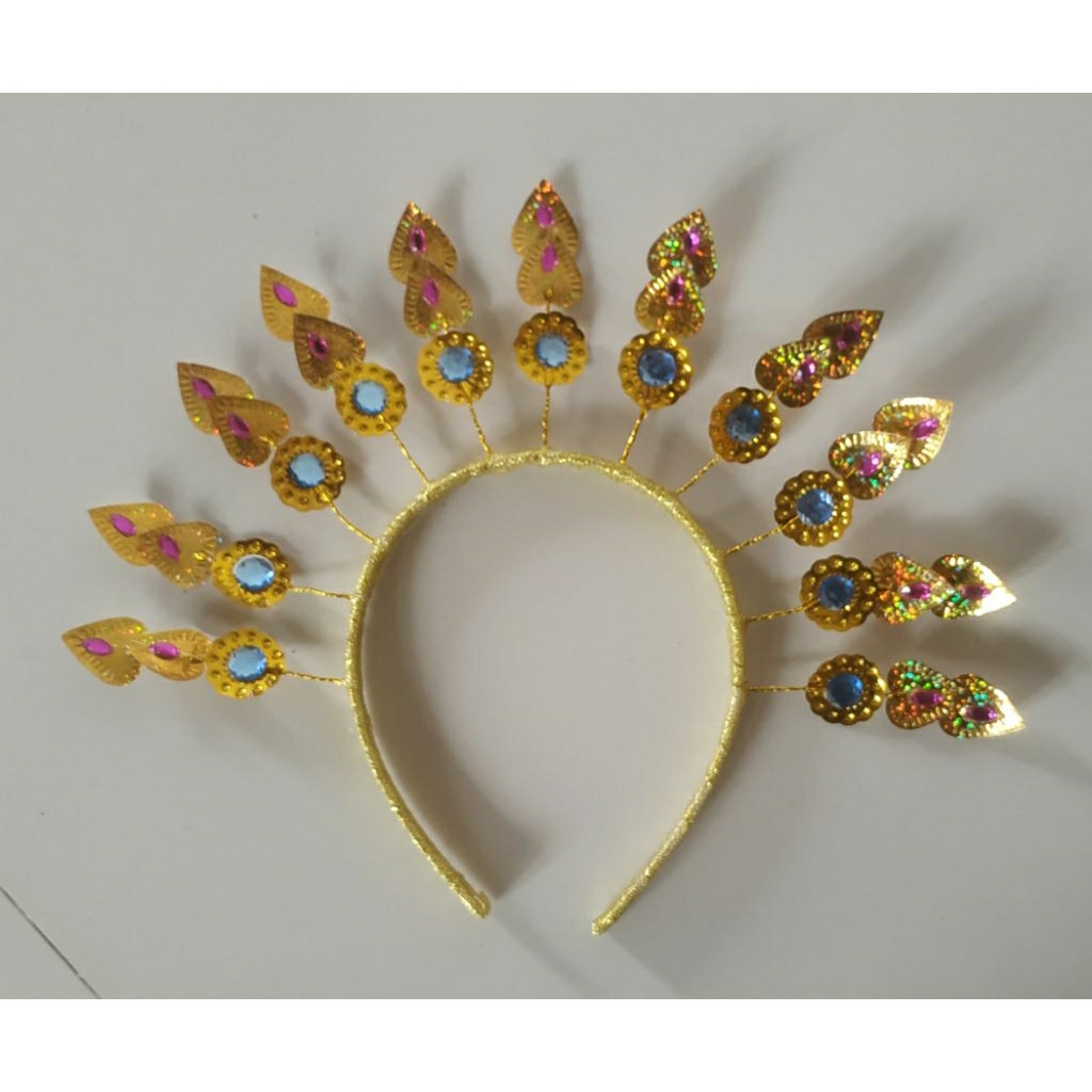 mahkota adat bugis/ mahkota karnaval/ bando mahkota karnaval