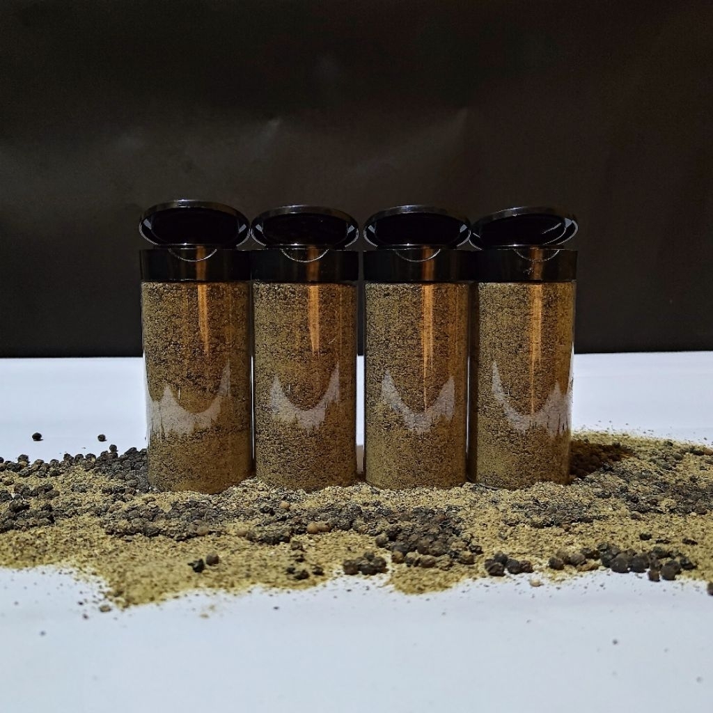 

Lada Hitam Bubuk Cacah | Chrused Black Pepper