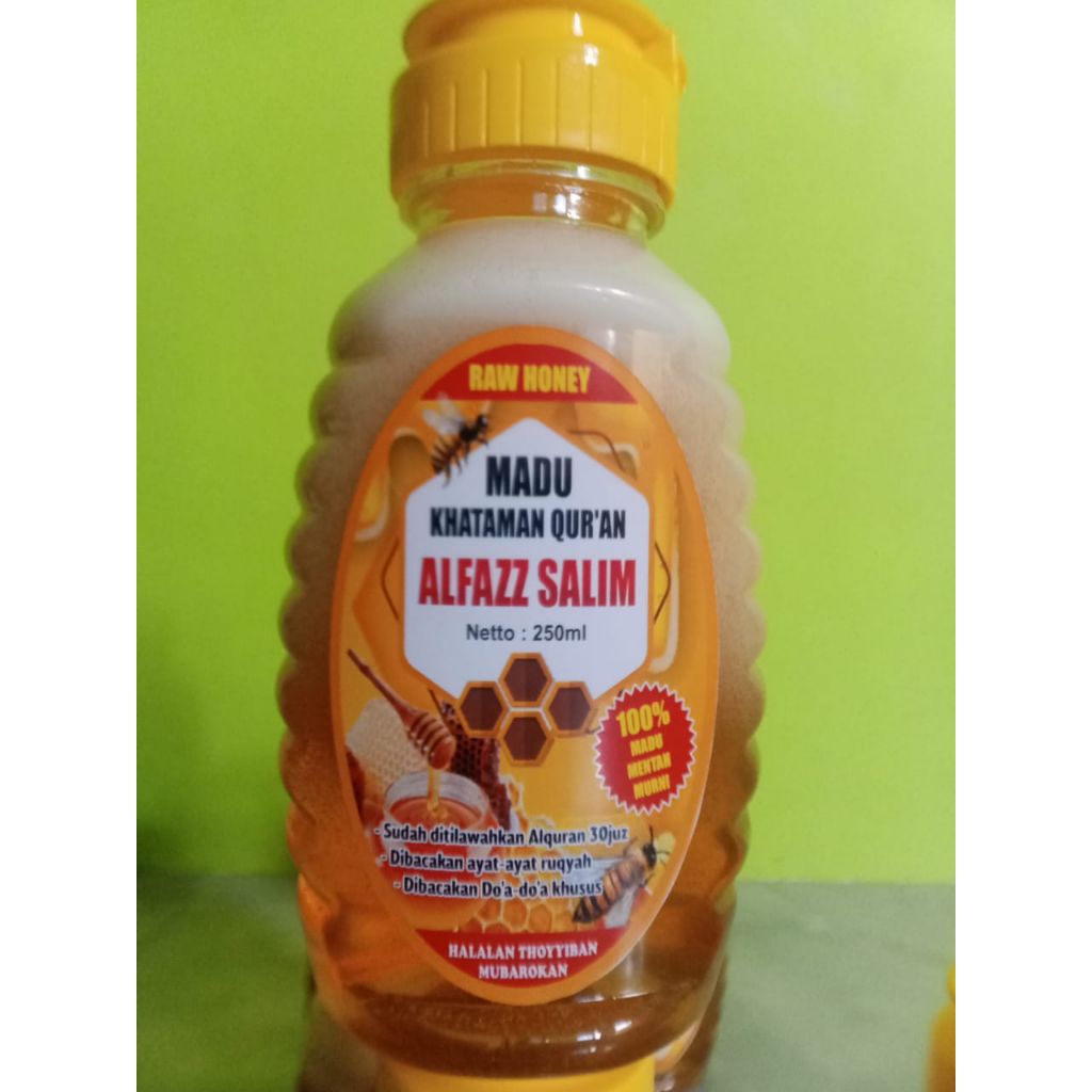 

MADU KHATAMAN QUR'AN 250ml_RAW HONEY_MADU MURNI _MADU MENTAH_MURAH