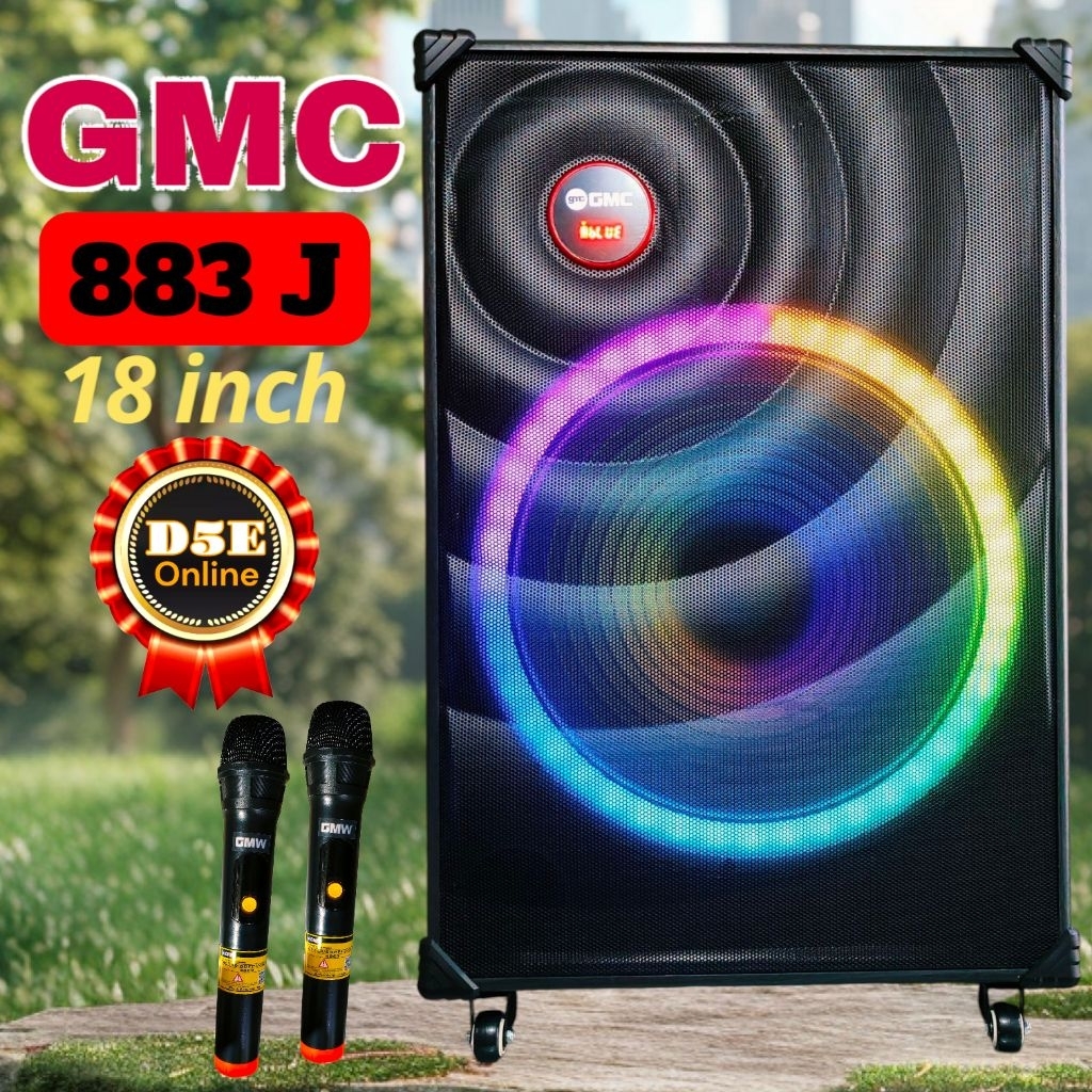 Speaker portable GMC 18inch seri 883J 190watt