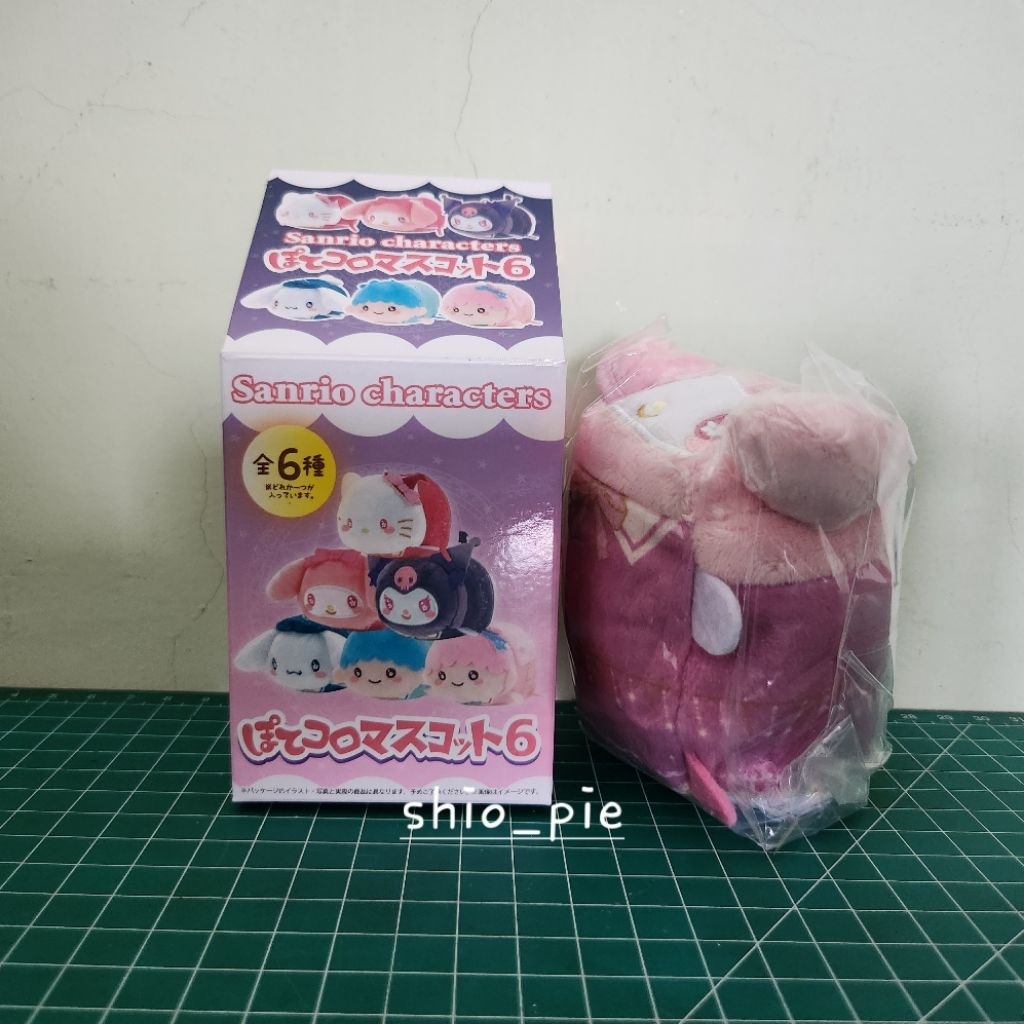 Sanrio Potekoro mascot boneka plush My Melody
