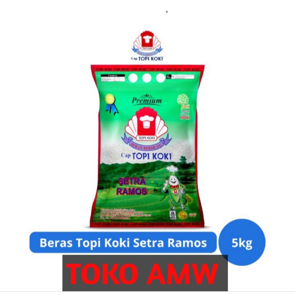 

Beras Topi Koki 5kg