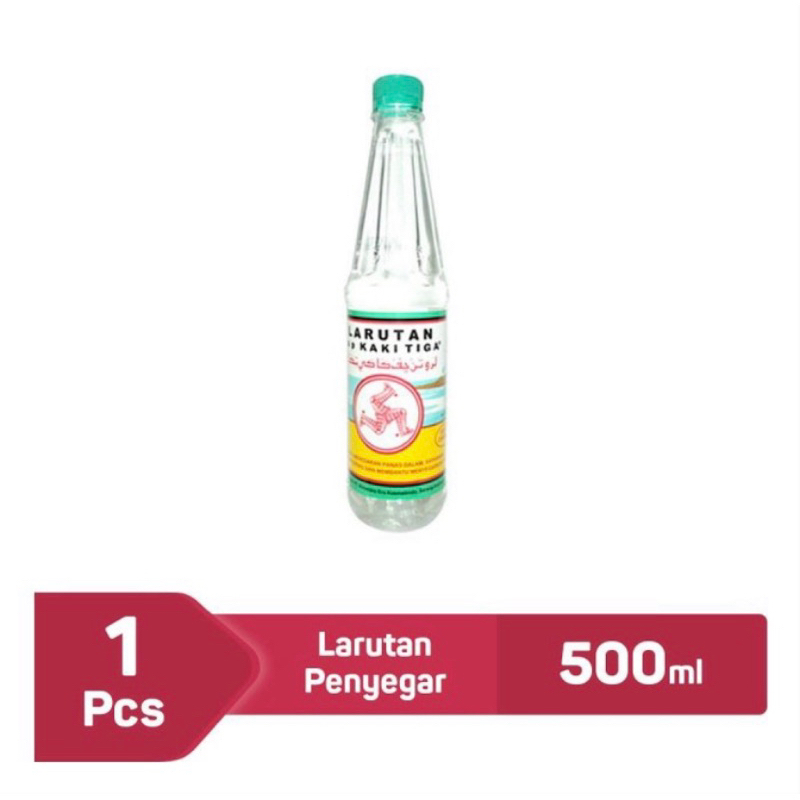 

larutan botol cap kaki tiga 500 ml