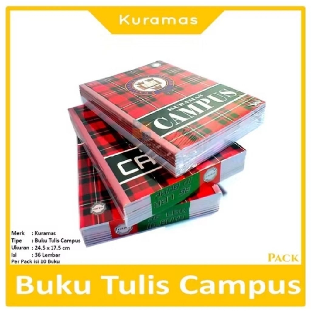 

buku tulis campus isi 36 lembar