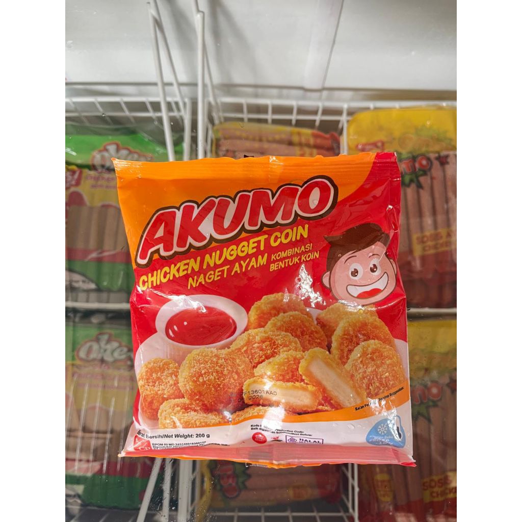 

Nugget Akumo Chicken Nugget Coin 200gr