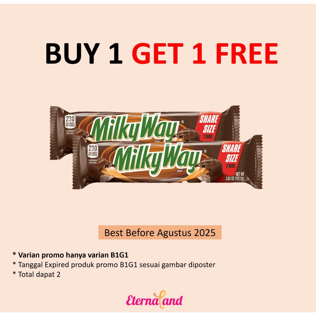 

MilkyWay Chocolate - cokelat Milky Way