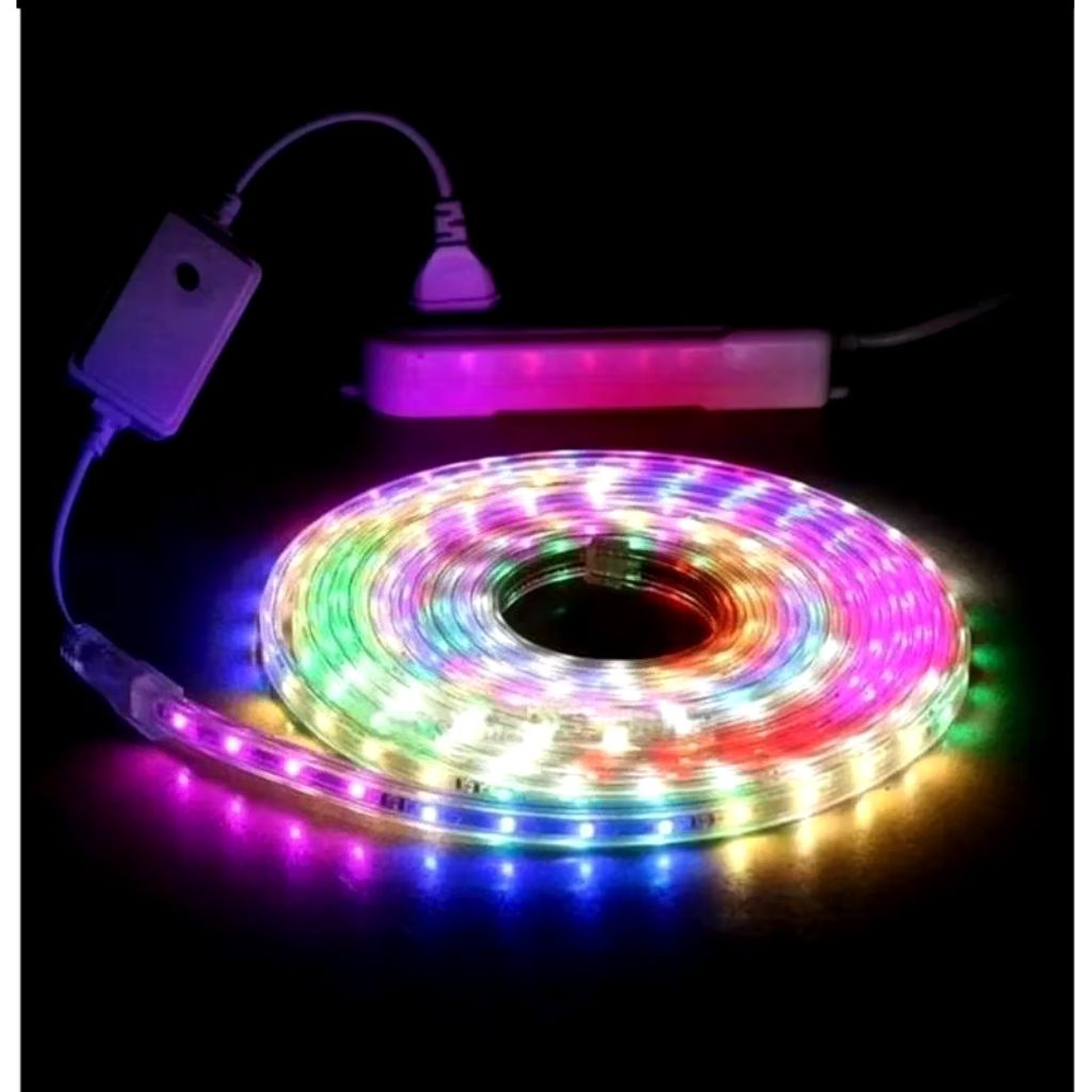 Led strip merah putih rainbow lampu merah putih lampu warna warni led merah putih led hias lampu hia