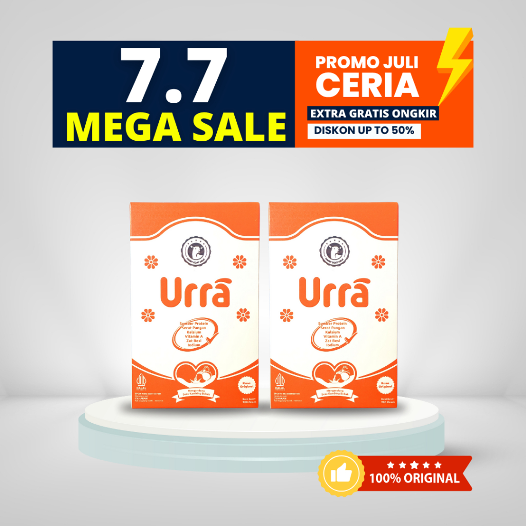 

[PAKET 2 BOX] URRA - Susu Kambing Saanen Untuk Anak