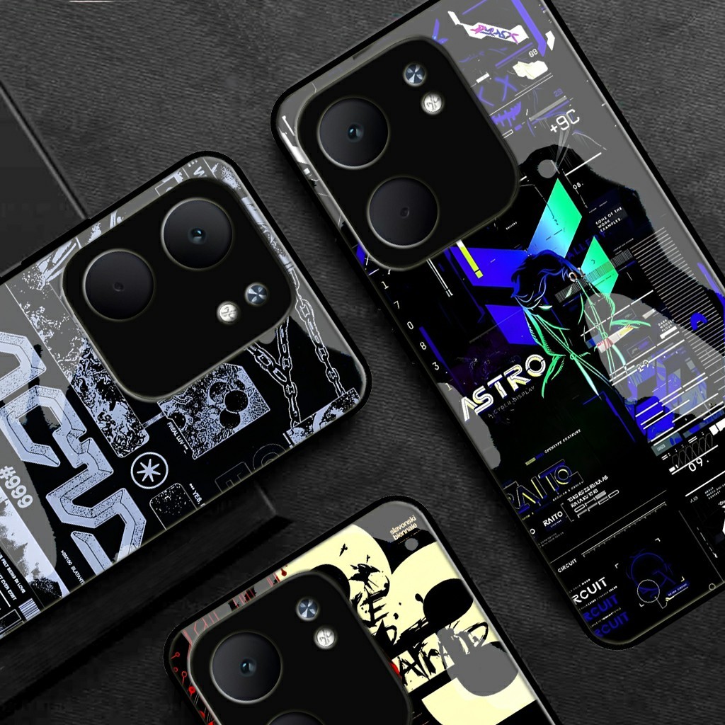 Softcase Glass Kaca Oppo A5x Terbaru 2025 [UCK14] Case Oppo A5x - Casing  Handphone Oppo A5x - Pelin