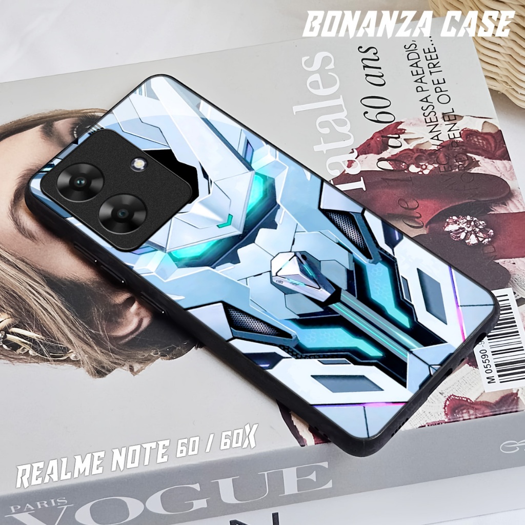 Bonanza - Softcase Hp Realme Note 60 / Note 60x - Softcase Hp Realme - Casing Hp Terlaris - kondom H