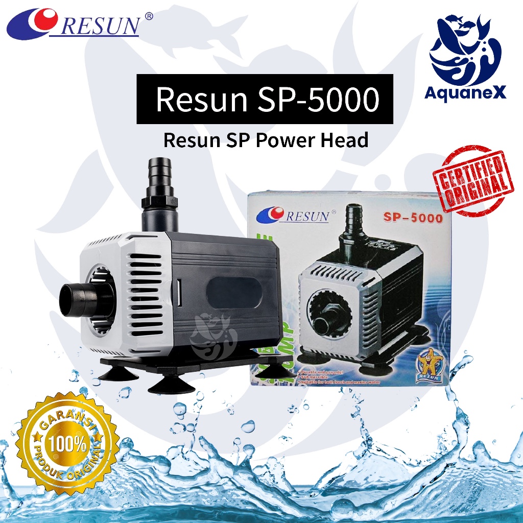 Resun SP-5000 Pompa Air Celup Submersible Aquarium Water Pump BERGARANSI