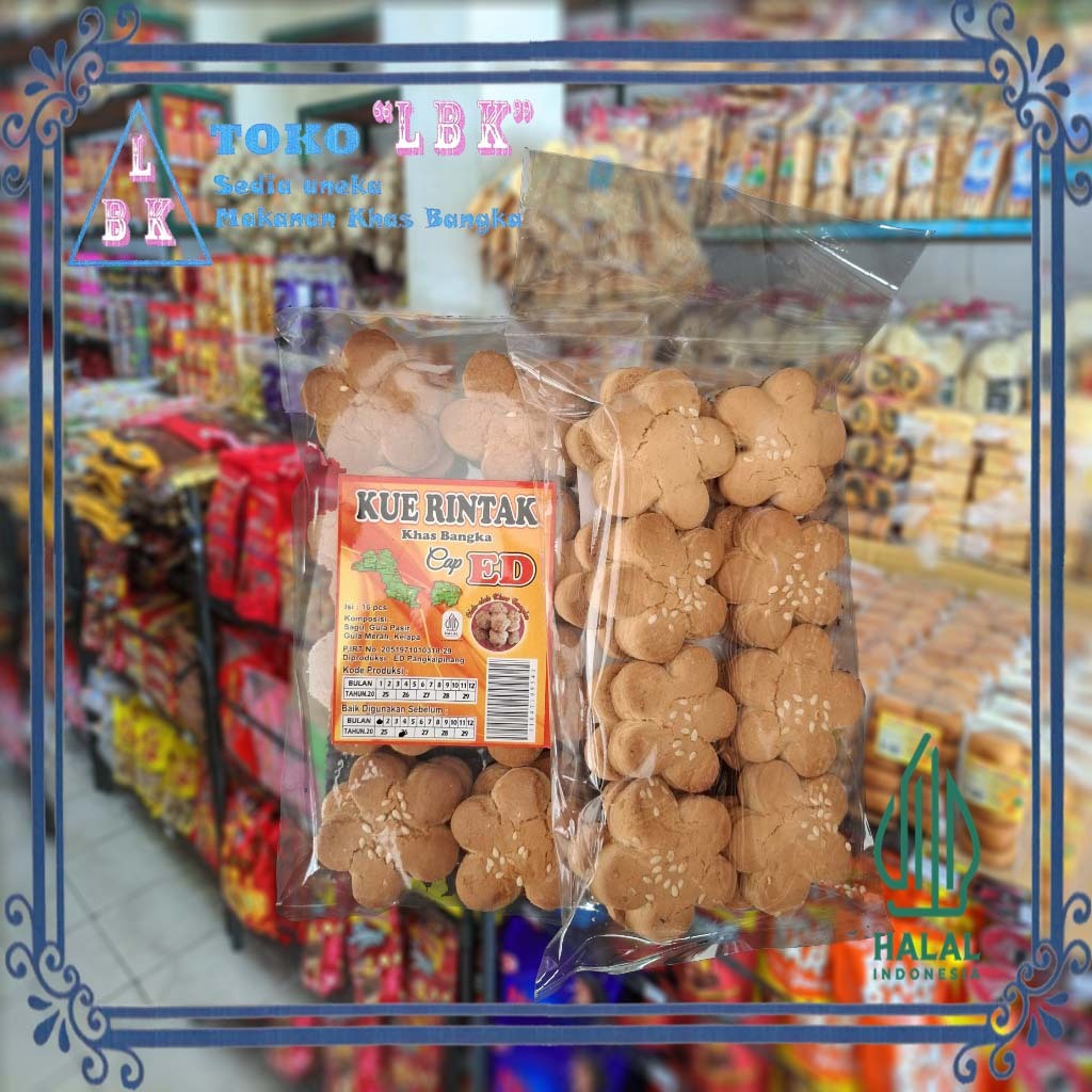 

Kue Bangkit / Rintak / Jadul mini ED Rapuh Lumer