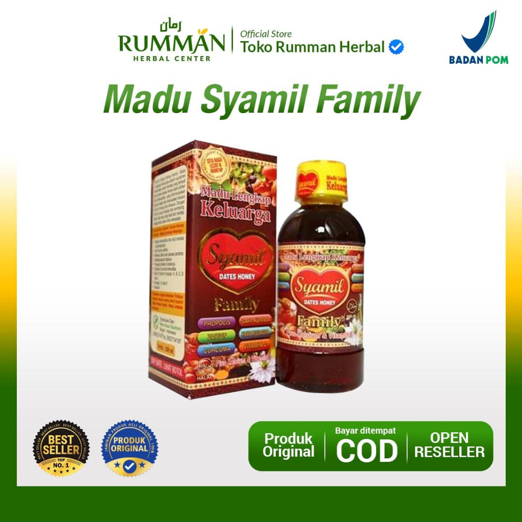 

Madu Syamil Family Dates Honey Madu Lengkap Keluarga