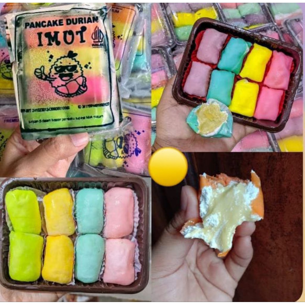 

Pancake Durian Mini Isi 8