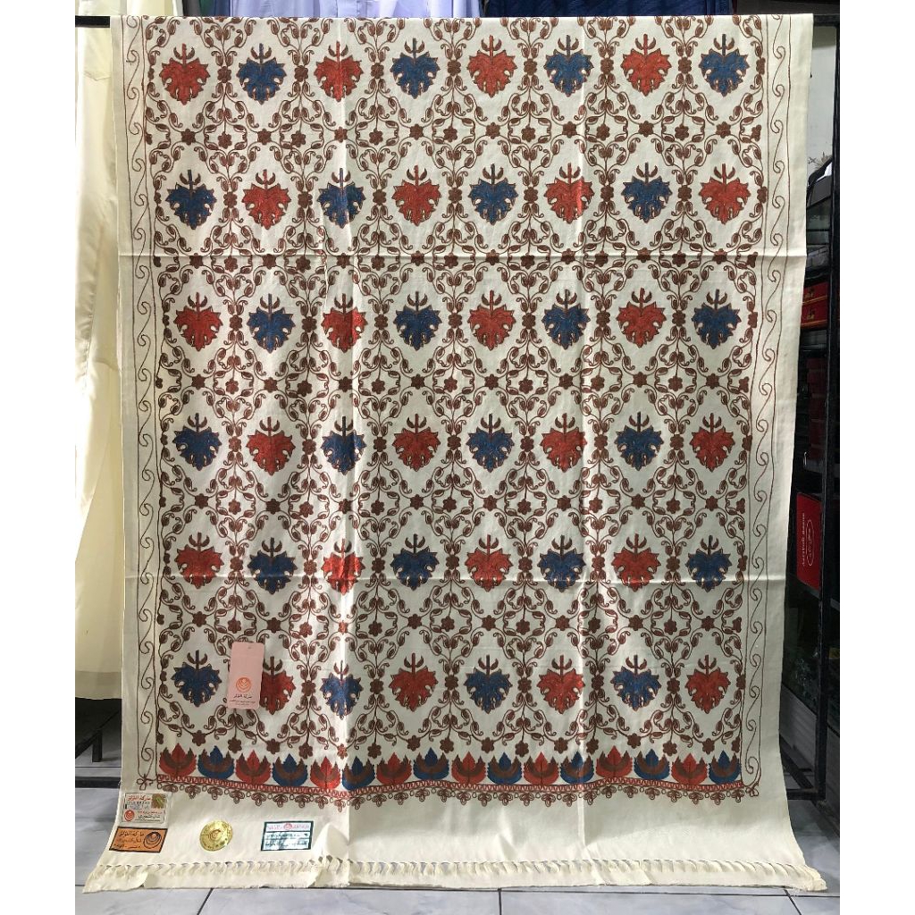 SORBAN KASHMIRI BRAND LULU SURBAN KASHMIR FULL SULAM BORDIR TIMBUL