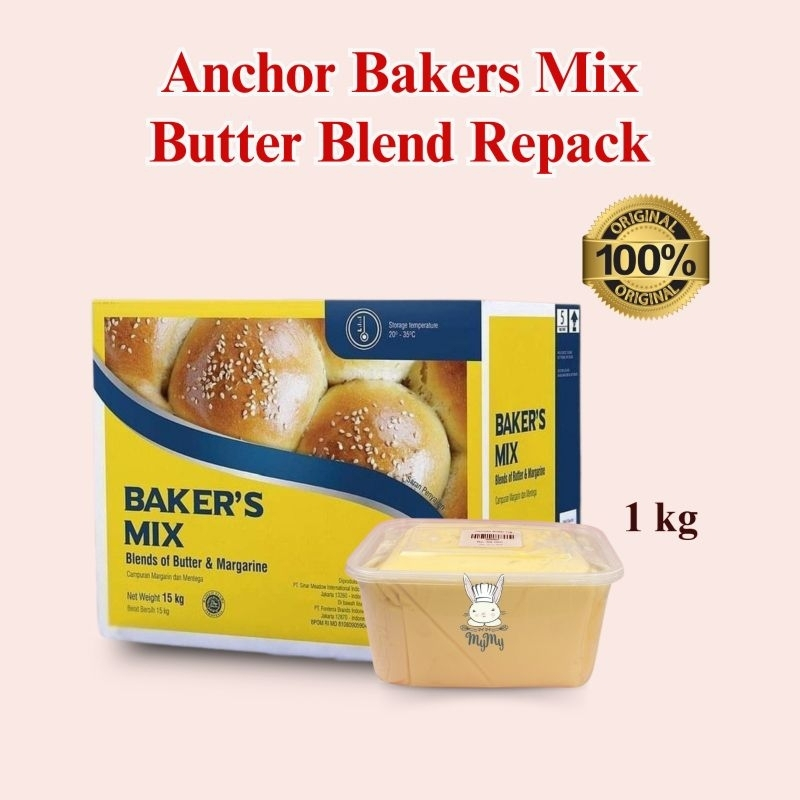 

Anchor Baker's Mix Repack 1KG / Anchor Bakers Mix Butter Blend