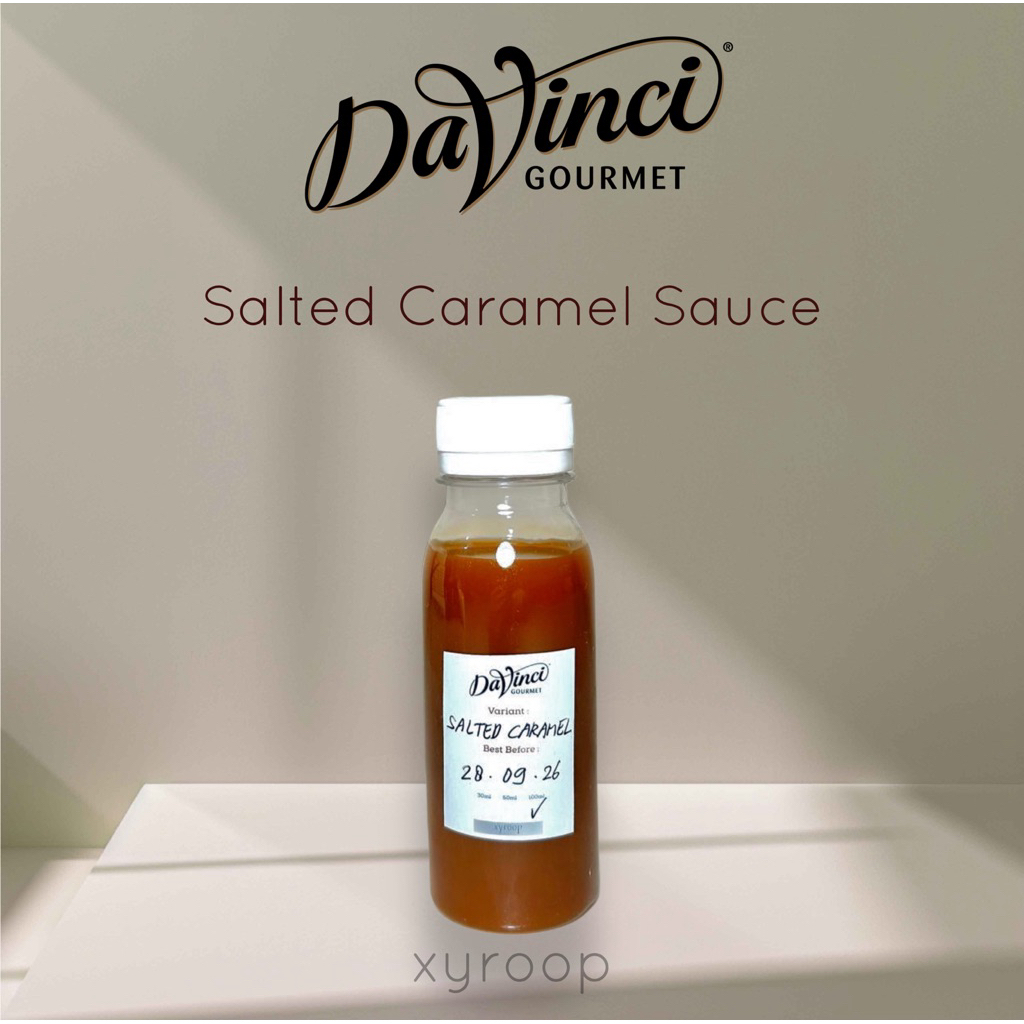 

Davinci Salted Caramel Sauce Repack 30ml 50ml 100ml 250ml