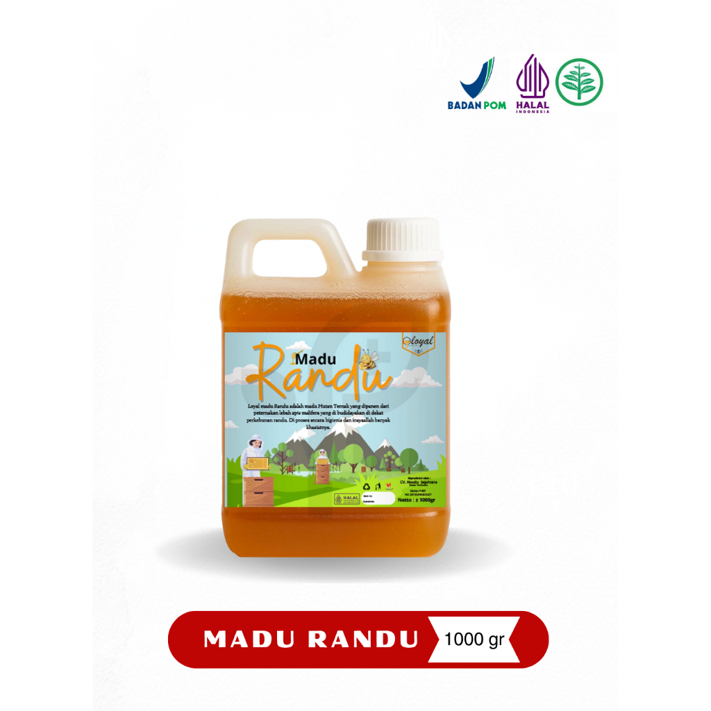 

Loyal Madu Randu - Madu Hutan Premium 1kg