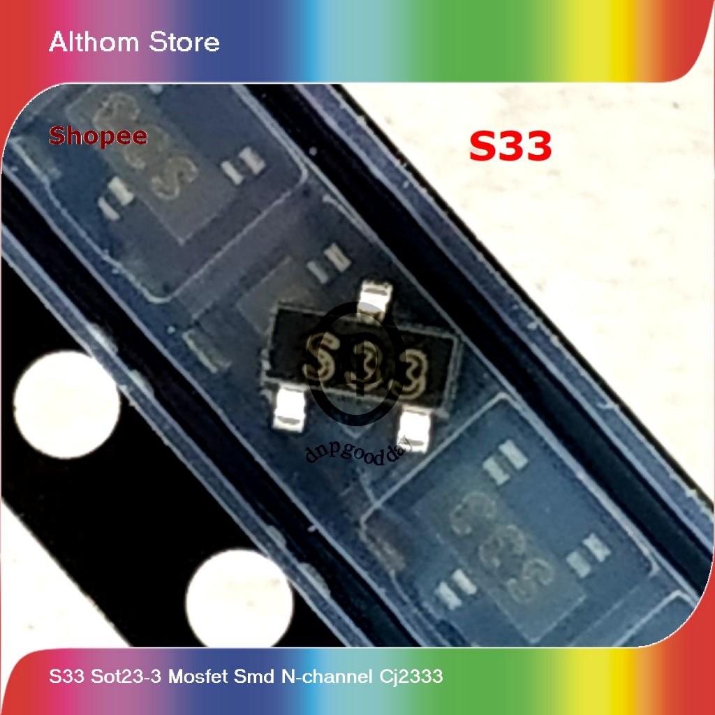 s33 sot23-3 mosfet smd n-channel cj2333