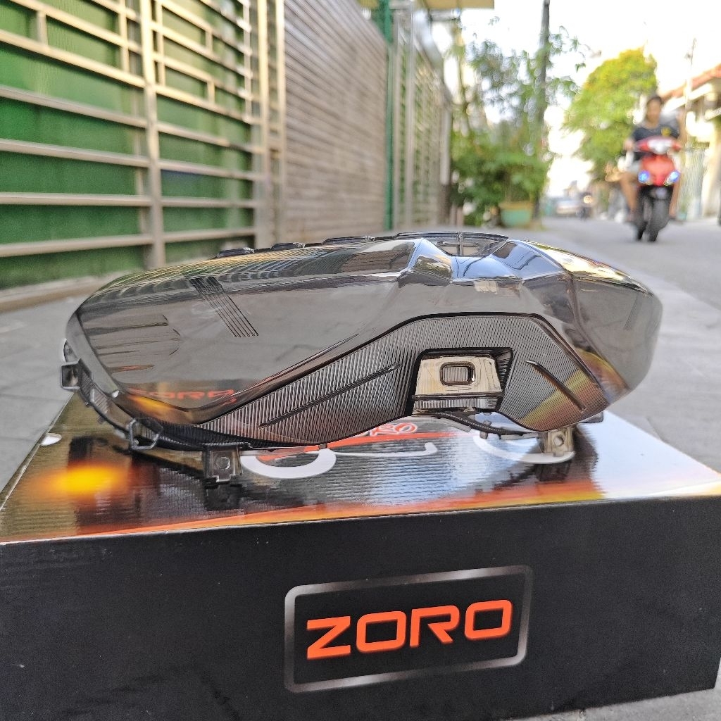 Cover Mika Lampu Stop Belakang Motor Nmax New 2020-2024 Riben Smoke ZORO