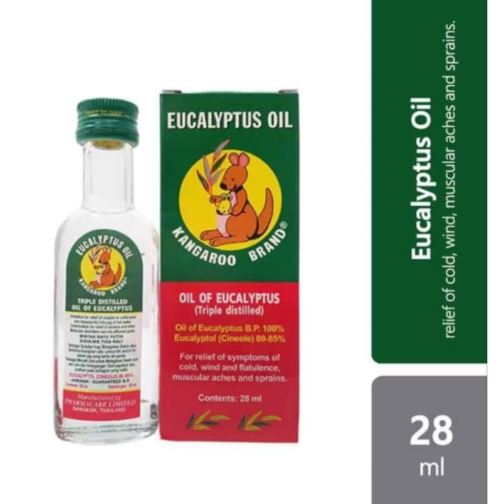 Kangaroo Oil / Eucalyptus Oil 56ml & 28ml