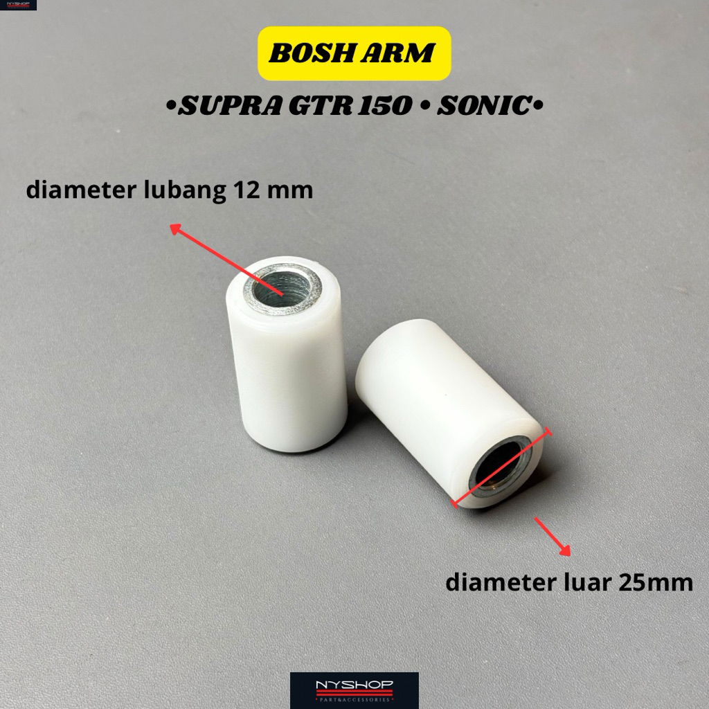 Bosh Arm Sonic 150R Supra Gtr 150 Bahan Teflon Pnp Swing Arm Original