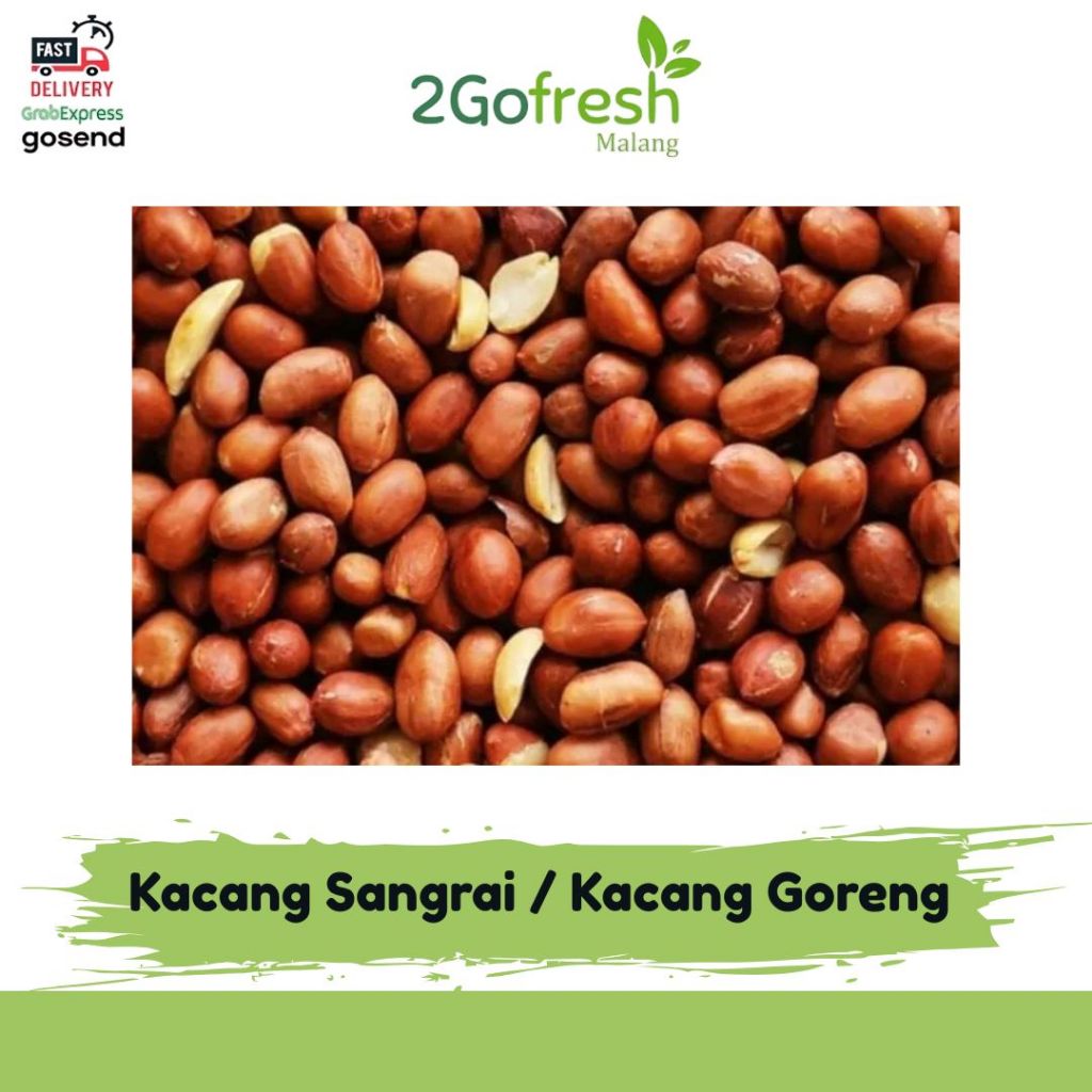 

Kacang Tanah Sangrai / Kacang Tanah Goreng | 2Gofresh | Sayuran | Ayam | Ikan | Daging | Dapur | instant | Fresh | Halal |