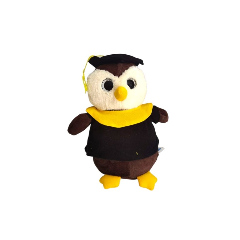 Boneka Wisuda Owl Burung Hantu Import