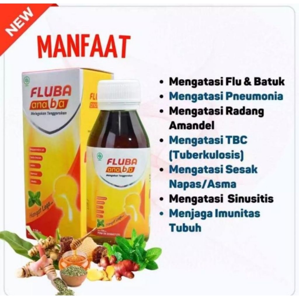 

Fluba Anaba Ramuan Madu Herbal Alami